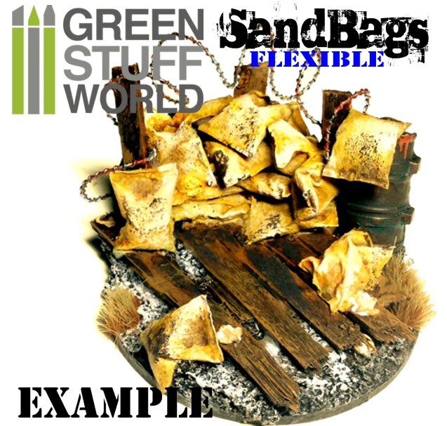 Filled Sandbags - Green Cactus HD Sandbags with 4,000 Hours UV Protection -  Pallet of Pre-Filled Sand Bags