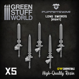 Épées longues - Droite
