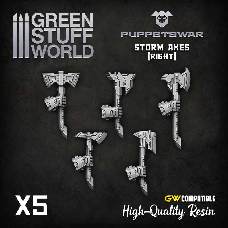 Storm Axes - Right | Resin items