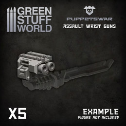 Assault Wrist Guns | Resin items