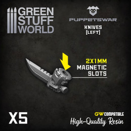 Knives - Left | Resin items