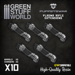 Plasma Rifle Extensions | Resin items