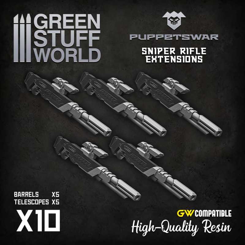 Sniper Rifle Extensions | Resin items