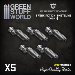 Break-action Shotguns - Right | Resin items