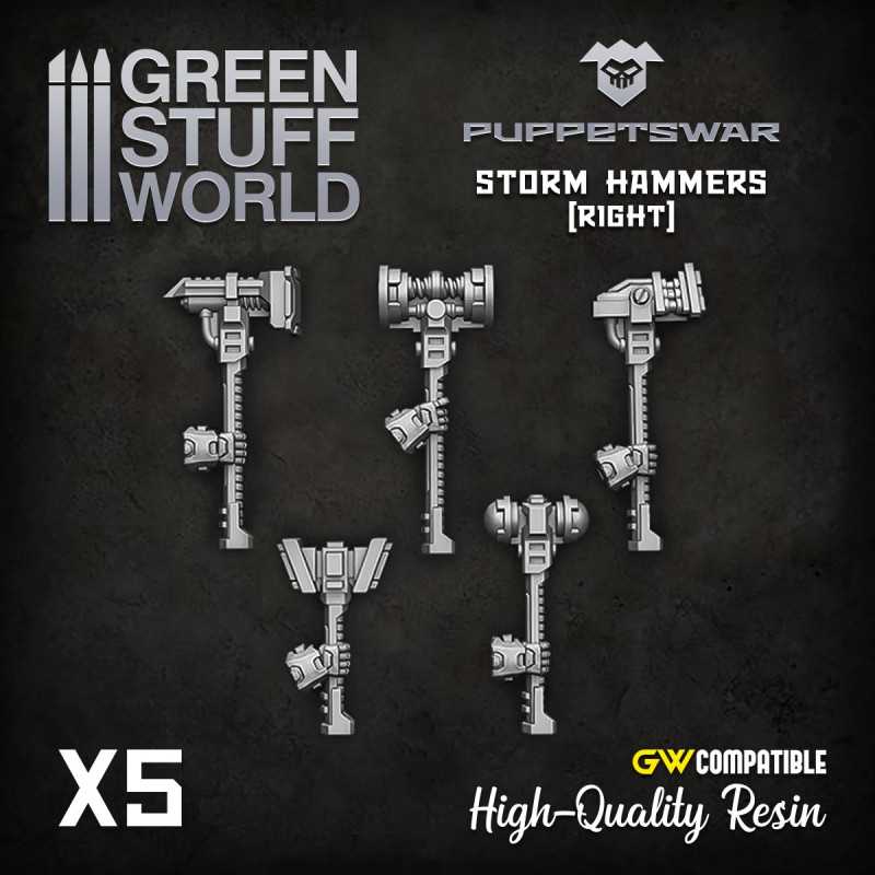 Storm Hammers - Right | Resin items