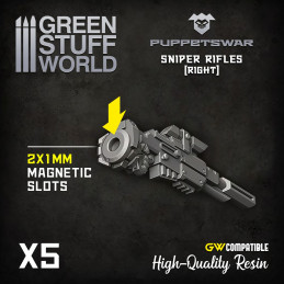 Sniper Rifles - Right | Resin items