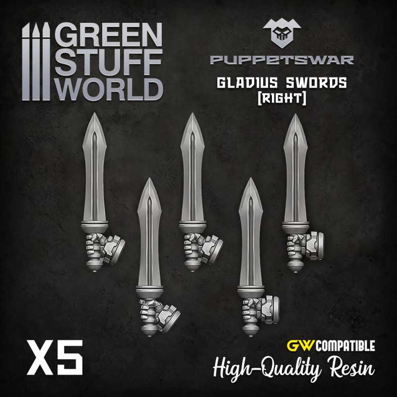 Gladius Swords - Right | Resin items