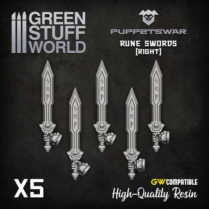 Rune Swords - Right | Resin items