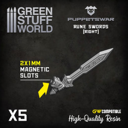 Rune Swords - Right | Resin items