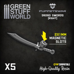 Dadao Swords - Right | Resin items