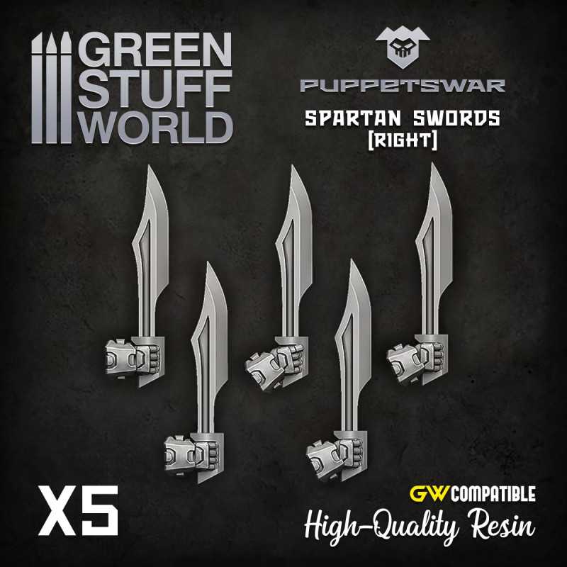 Spartanische Schwerter - Rechts | Harz artikel