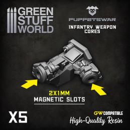 Infantry Weapon Cores | Resin items