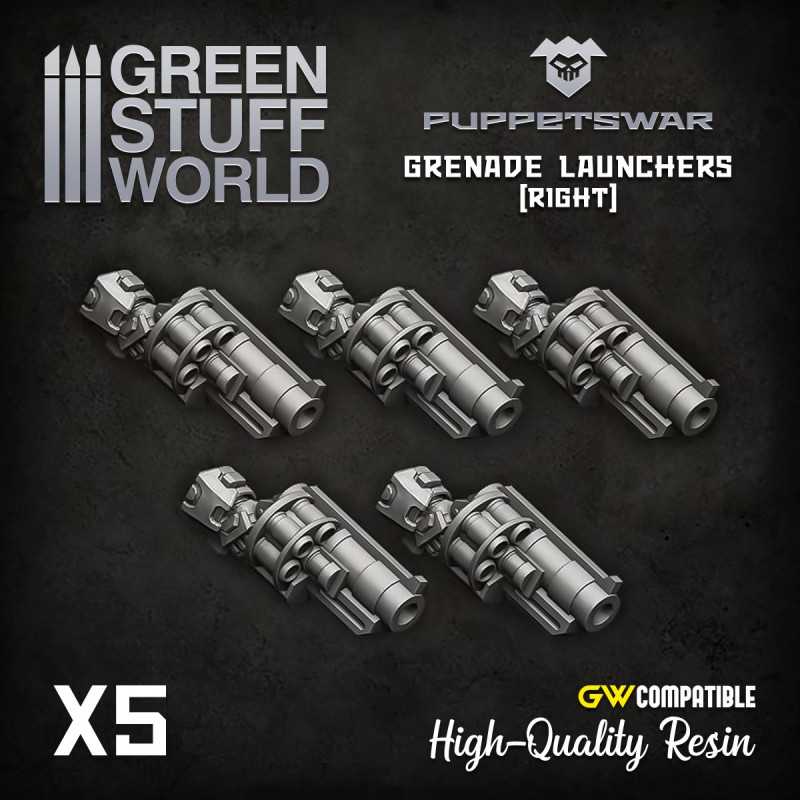 Grenade Launchers - Right | Resin items
