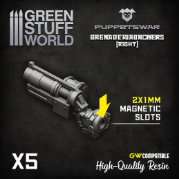 Grenade Launchers - Right | Resin items