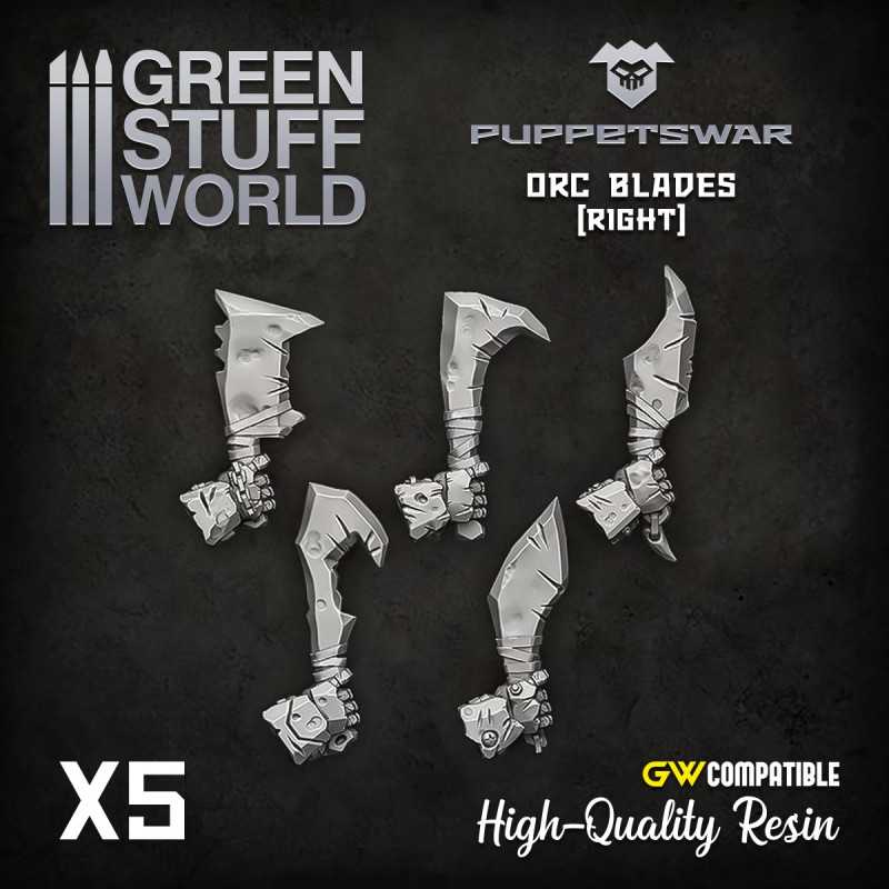 Orc Blades - Right | Resin items