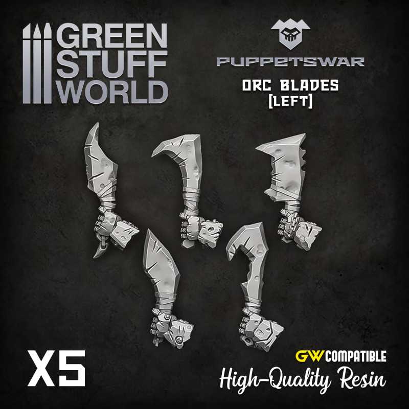 Orc Blades - Left | Resin items