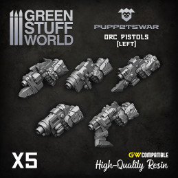 Orc Pistols - Left | Resin items