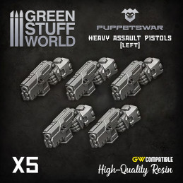 Heavy Assault Pistols - Left | Resin items