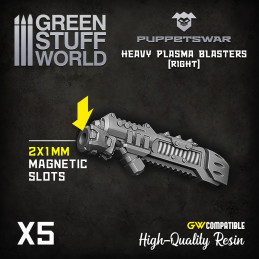 Heavy Plasma Pistols - Right | Resin items