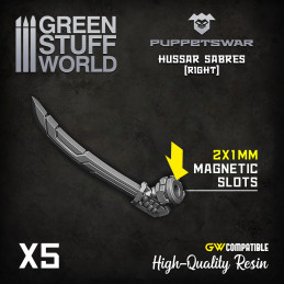 Hussar Sabres - Right | Resin items