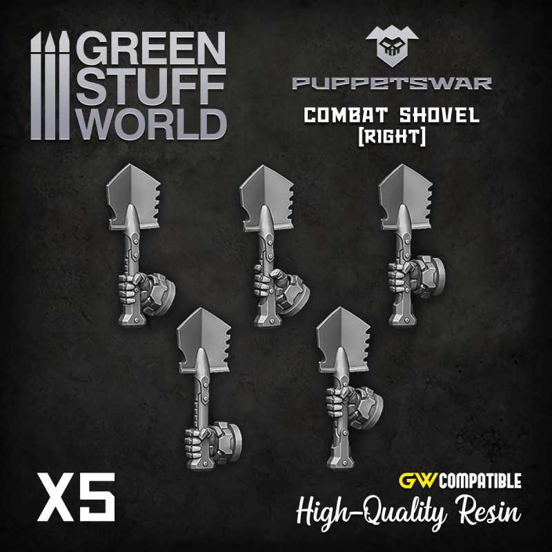 Combat Shovel - Right | Resin items