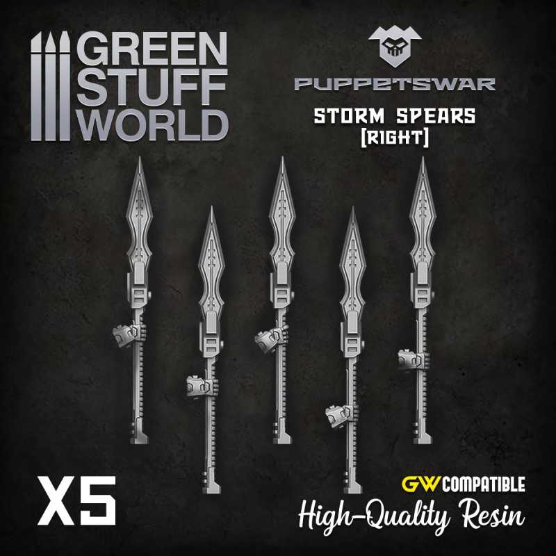 Storm Spears - Right | Resin items