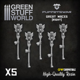 Maces - Right | Resin items