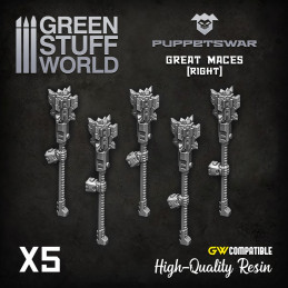 Maces - Right | Resin items