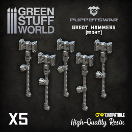 Hammers - Right | Resin items