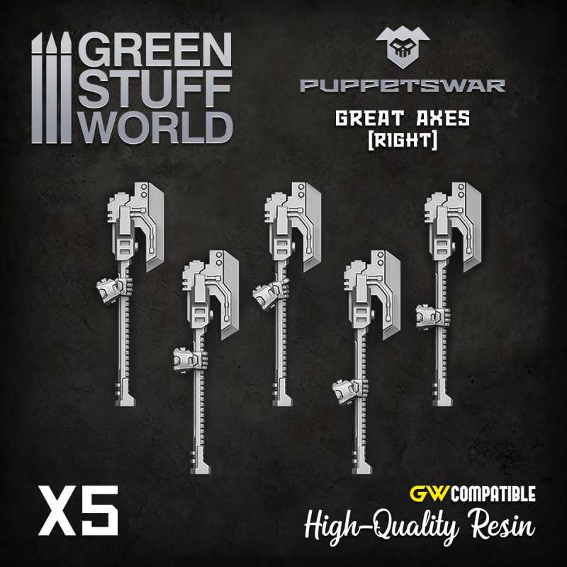 Axes 2 - Right | Resin items