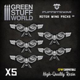 Rotor Wings-Packs 2 | Resin items