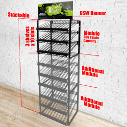 GSW Paint Display Rack - ULTIMATE Collection