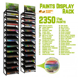 GSW Paint Display Rack - ULTIMATE Kollektion | Malen-Flaschen Regal