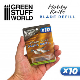 10x Hobby Knife Blade Refill | Cutting tools and accesories