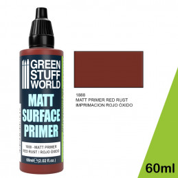 Matt Surface Primer 60ml - Red | Acrylic Priming