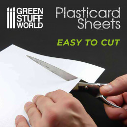 Glatte Plastikcard 0,5 mm - 5 Platten | Glatte Platten