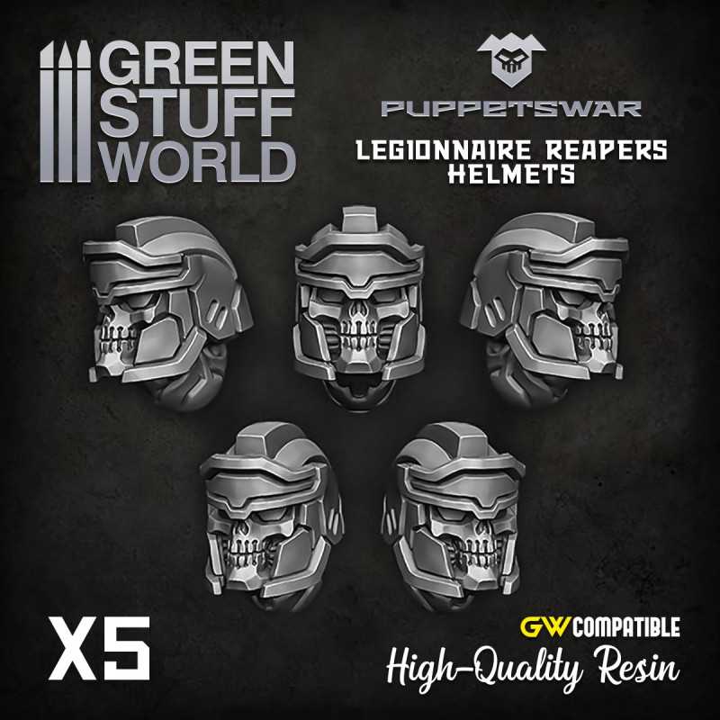 Masked Legionnaire helmets 2 | Resin items