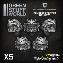 Samurai Reapers helmets | Resin items