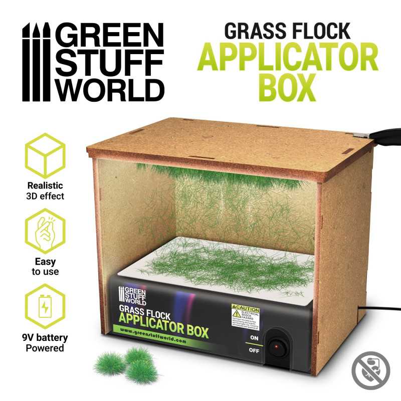 Grass Flock Applicator Box | Static Grass Applicator