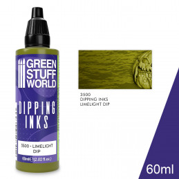 Peintures Dipping inks 60 ml - LIMELIGHT DIP | Peintures Dipping inks