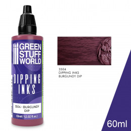 Peintures Dipping inks 60 ml - BURGUNDY DIP | Peintures Dipping inks