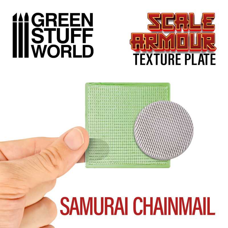 Placa Texturizada - Samurai