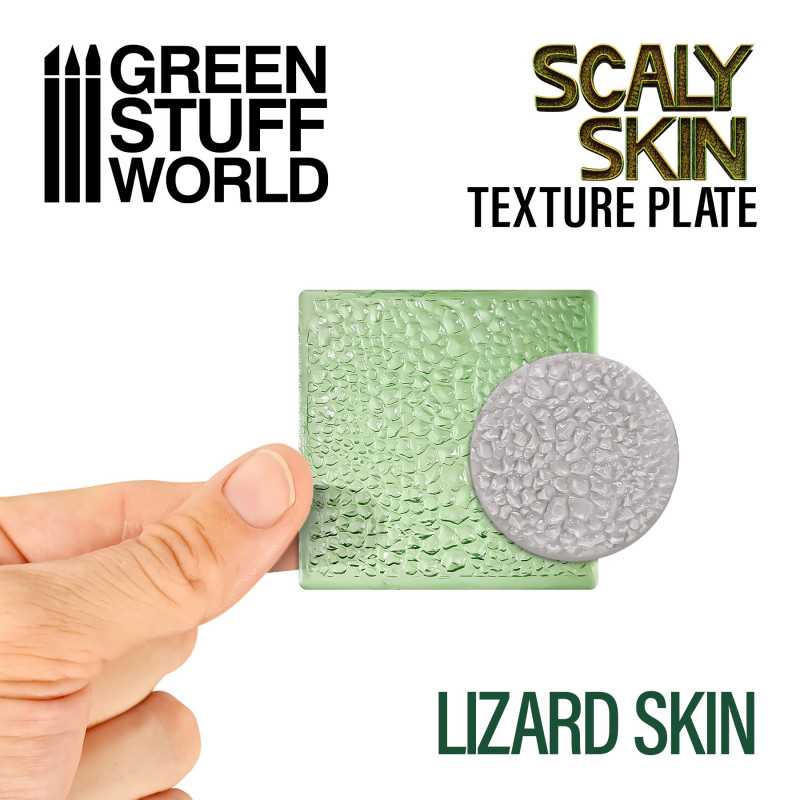 Plaque texturée - Peau de lézard | Autres textures