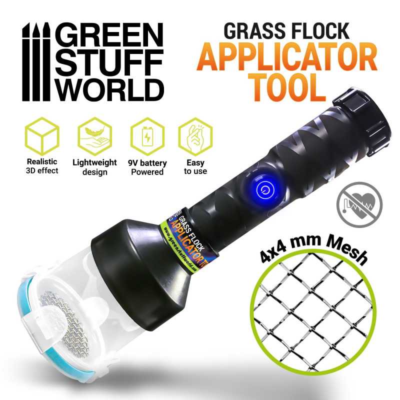 Portable Static Grass Applicator | Flock applicator