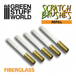 Scratch Brush Set Refill – Fibre Glass | Engraving tools
