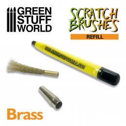 Scratch Brush Set Refill – Brass | Engraving tools