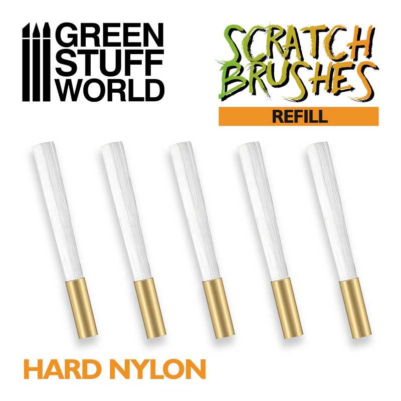 Recambio Set Cepillos Scratch – Nylon duro Herramientas de Grabado Recambio Set Cepillos Scratch – Nylon duro Herramientas de Grabado