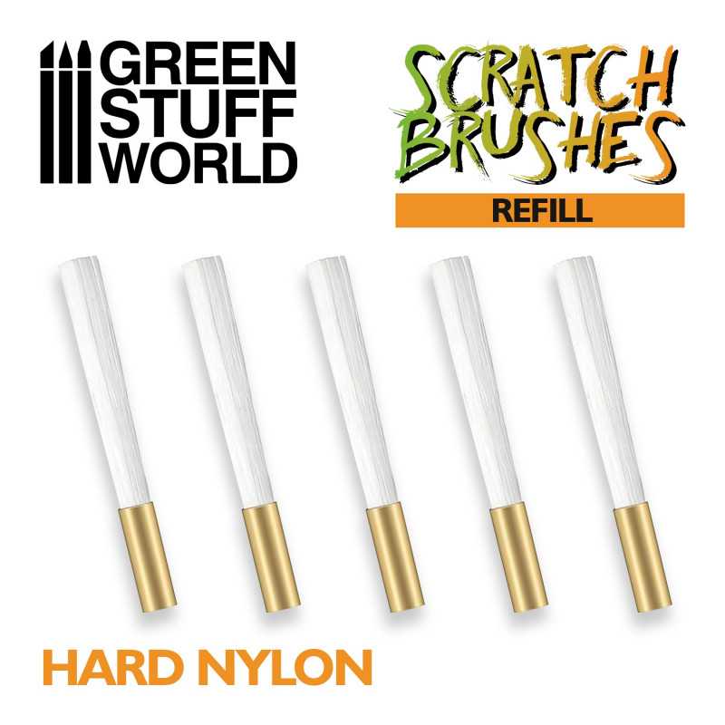 Scratch Brush Set Refill – Hard nylon | Engraving tools