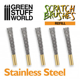 Scratch Brush Set Refill – Stainless Steel