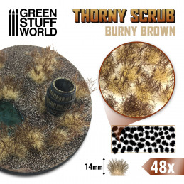 Thorny Scrubs - BURNY BROWN